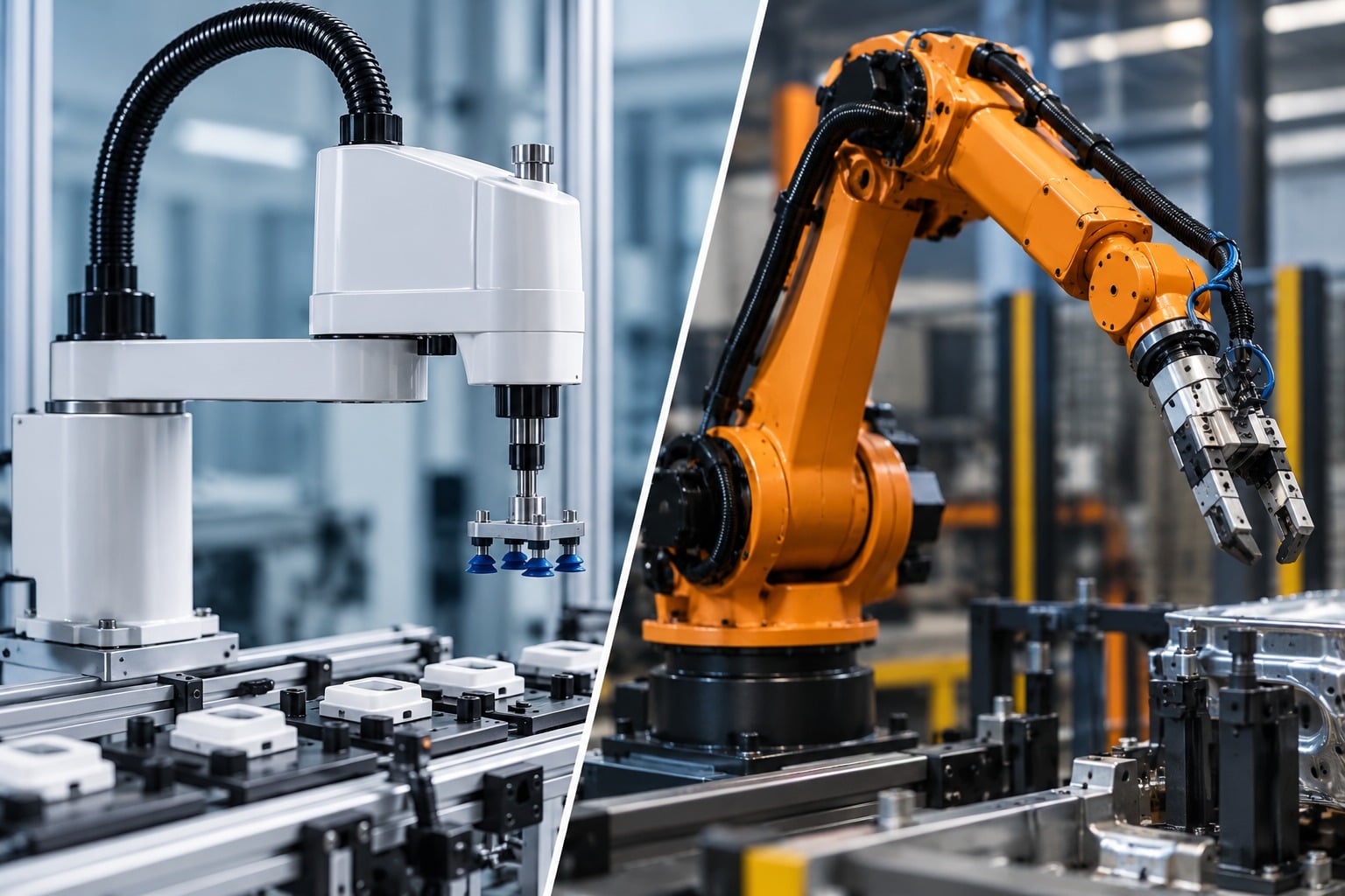 SCARA Robots vs Six-Axis